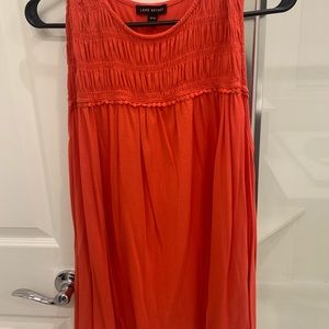 Lane Bryant 18/20. Orange flowy tank top.
